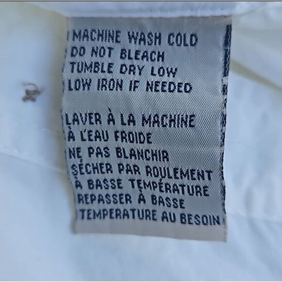 Bimini Bay White Fishing Shirt Outdoor Work Wear Technical Button Up Size XL - Picture 6 of 8